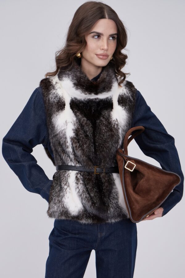 Манишка из меха норки Majestic Furs